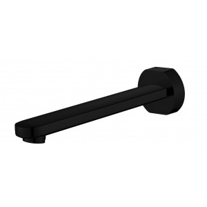 Cora Matte Black Bath Spout